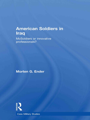 cover image of American Soldiers in Iraq